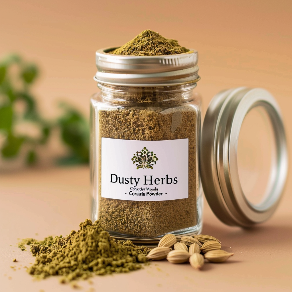 Dusty Herbs Coriander Masala Powder – Premium Stone-Ground Dhaniya | 100% Pure 450 - Dusty Herbs