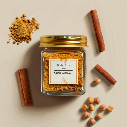 Dusty Herbs Chole Masala – Premium Small-Batch Chickpea Spice Blend 400g - Dusty Herbs
