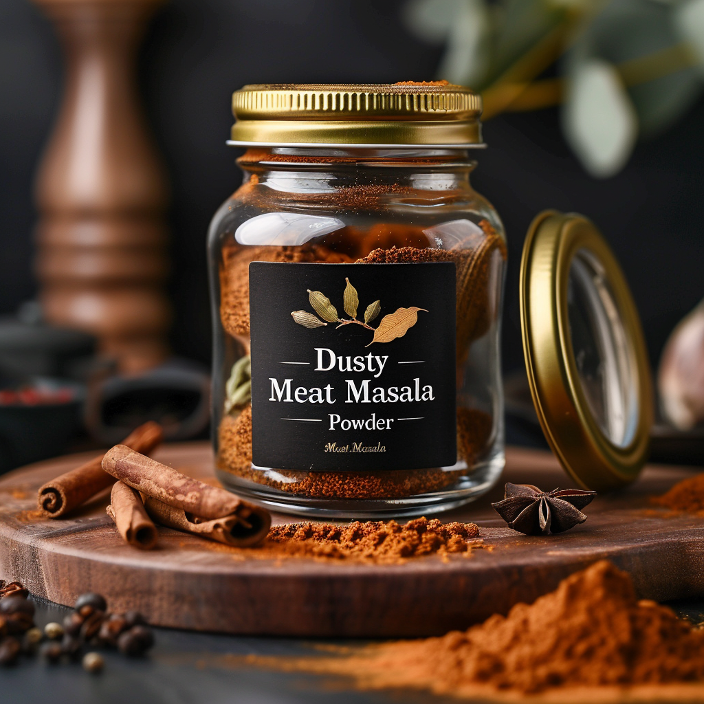 Dusty Herbs Meat Masala Powder – Premium Bold Aromatic Spice Blend 250g - Dusty Herbs